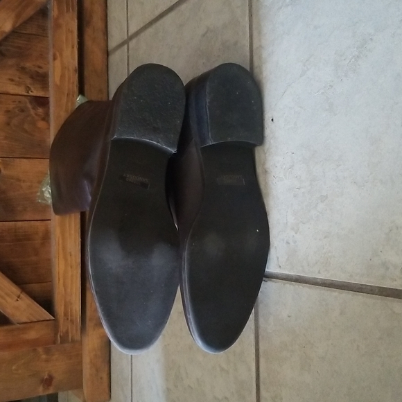 Leather Mid Calf Boots - Picture 6 of 9